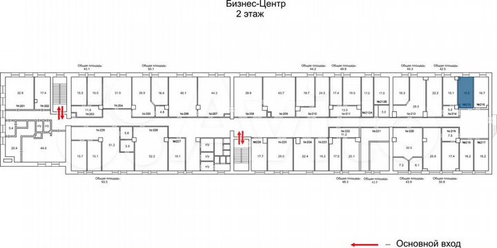 Снять офис в аренду, 16.6 м²