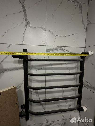 Полотенцесушитель водяной черный