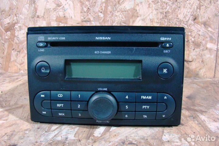 Nissan Note Магнитола