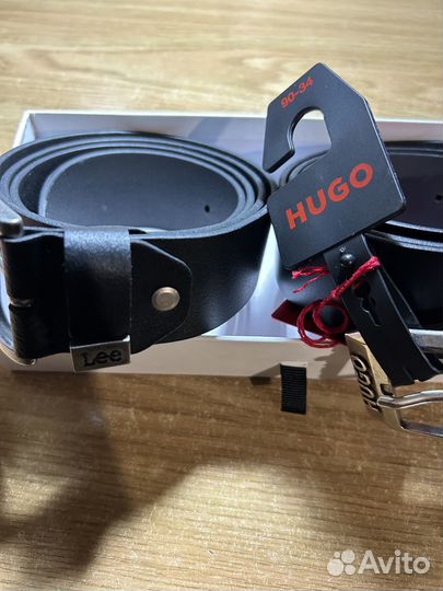 2 ремня Levi’s и Hugo