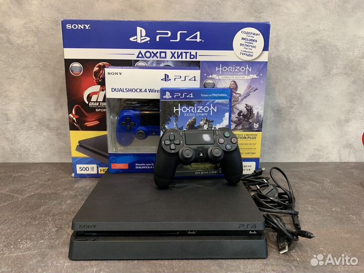 Sony PlayStation 4 Slim + 550 игр