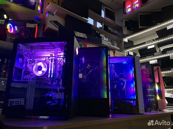 Корпуса для пк новые и бу с подсветкой