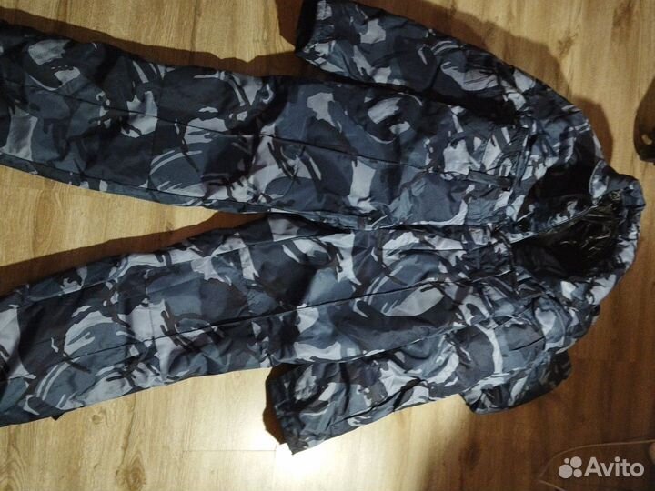 Камуфляжный костюм синий