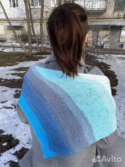 Бактус (платок) ручной работы