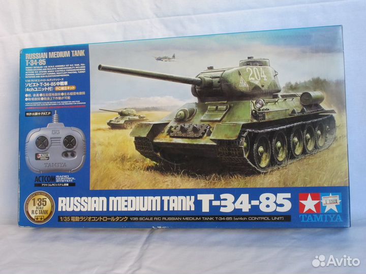 Радиоуправляемая модель танка Т34-85