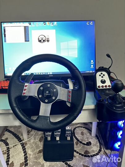 Игровой руль logitech g27