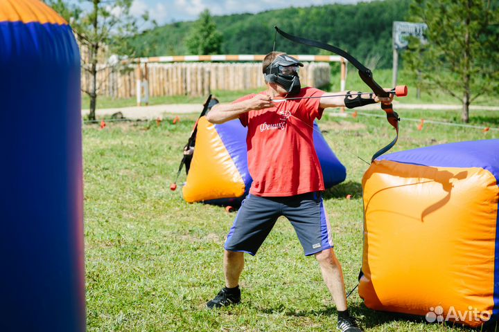 Выездной лазертаг Долгопрудный Нерф-вечеринка