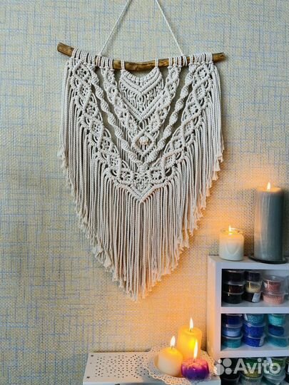 Макраме панно