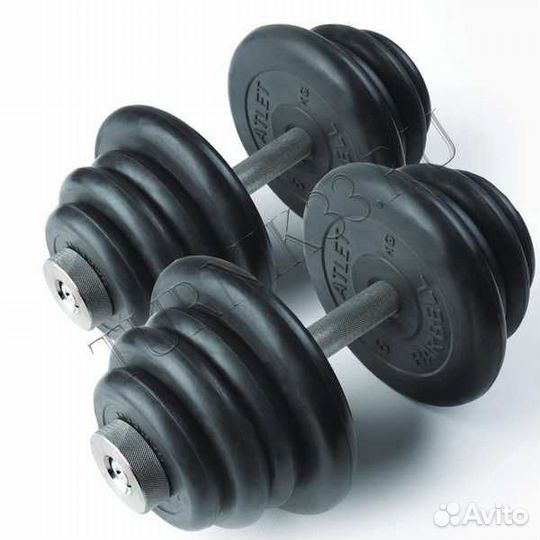 Гантели Barbell Atlet,разборные 2 х 25 кг