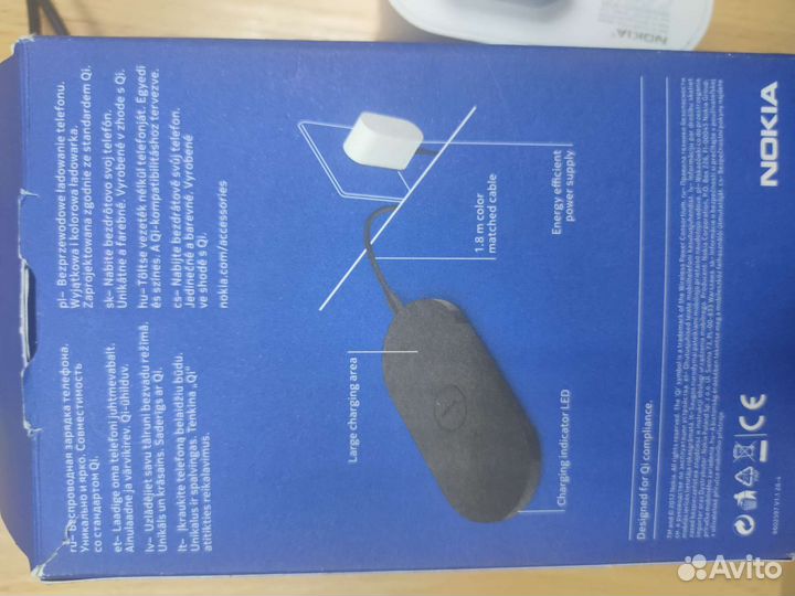 Беспроводная зарядка nokia оригинал
