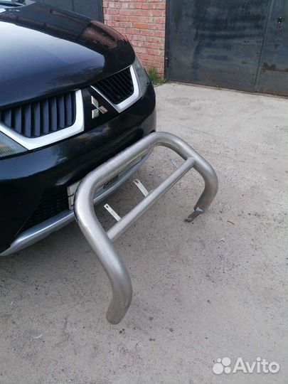 Кенгурятник на outlander