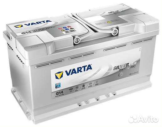 Аккумулятор Varta AGM 95ah 850en для Mercedes