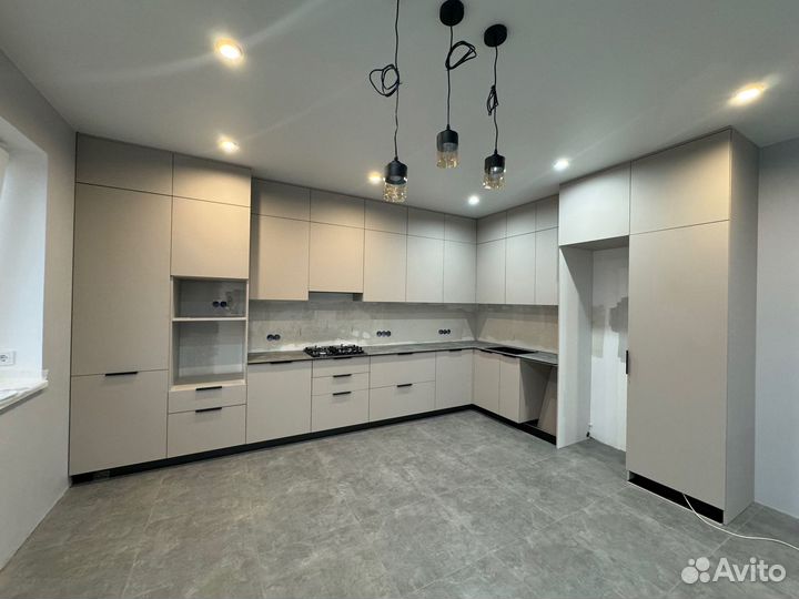 Кухня угловая для студии Элина