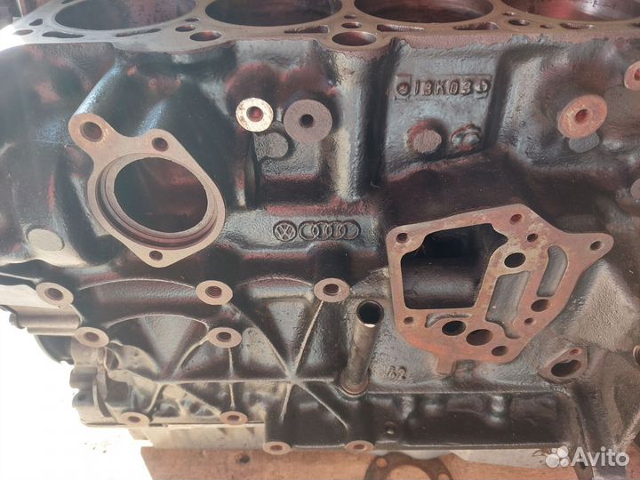 Блок двигателя 18л фольксваген ауди