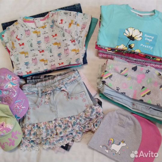 Одежда для девочки 104 пакетом