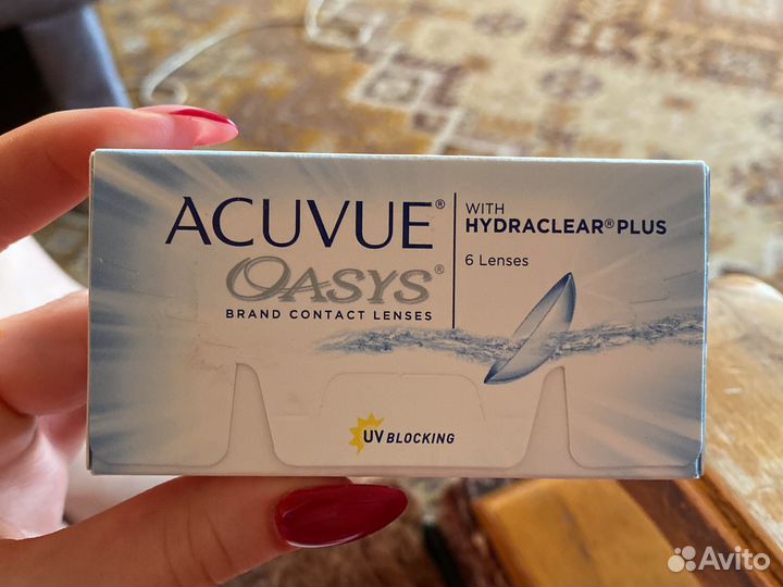 Линзы контактные acuvue oasys двухнедельные