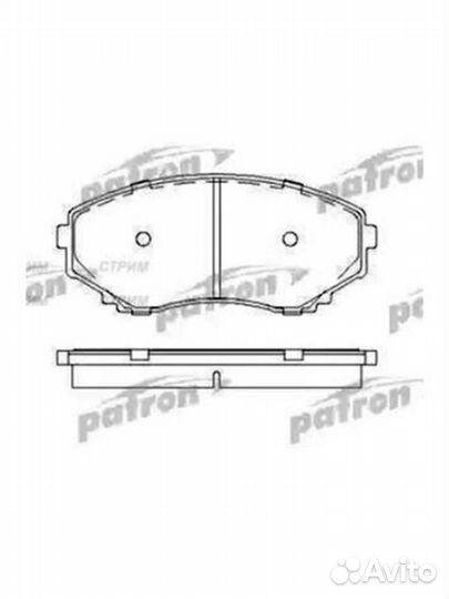 Колодки тормозные дисковые передние Mazda MPV