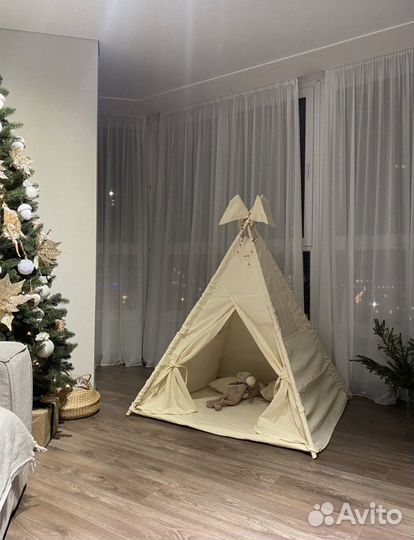 Детский вигвам как новый