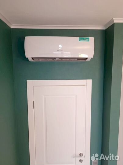 Инверторная сплит-система монтаж установка