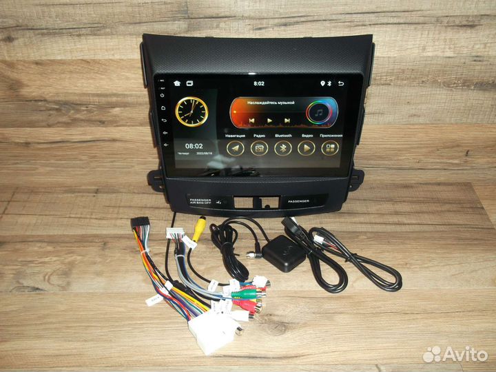 Магнитола Peugeot 4007 Android GPS WiFi