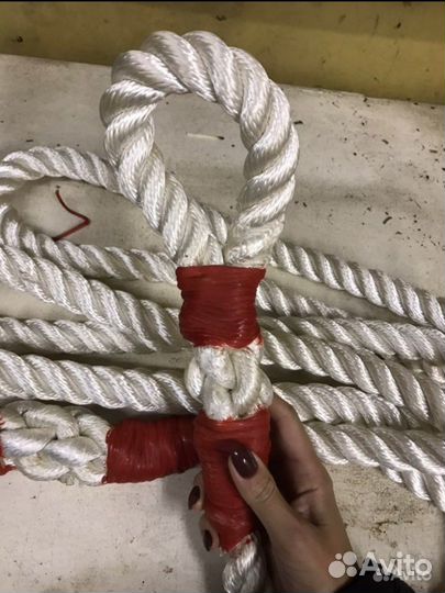 Трос буксировочный