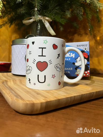 Кружка хамелеон Микки маус