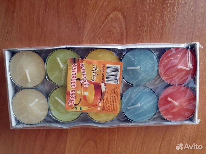 Свечи парафиновые