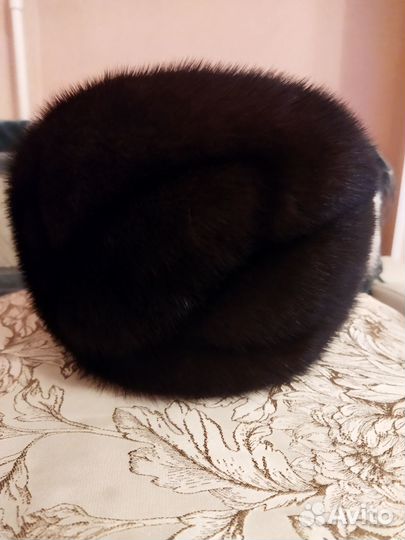 Шапка норковая женская бу