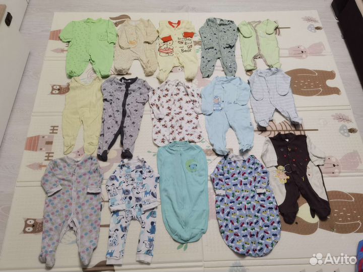 Детские вещи пакетом на мальчика от 0 до 1 года