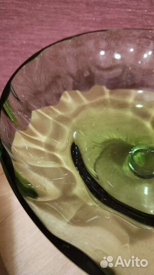 Ваза для фруктов на ножке СССР