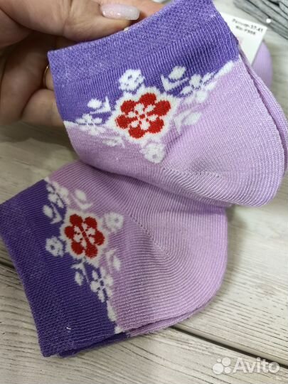 Носки женские 10 шт, разные