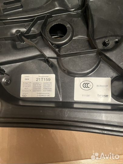 Стеклоподъемник a2227306605 s-class 2018 w222 m256