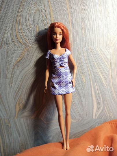 Кукла Барби йога рыжая