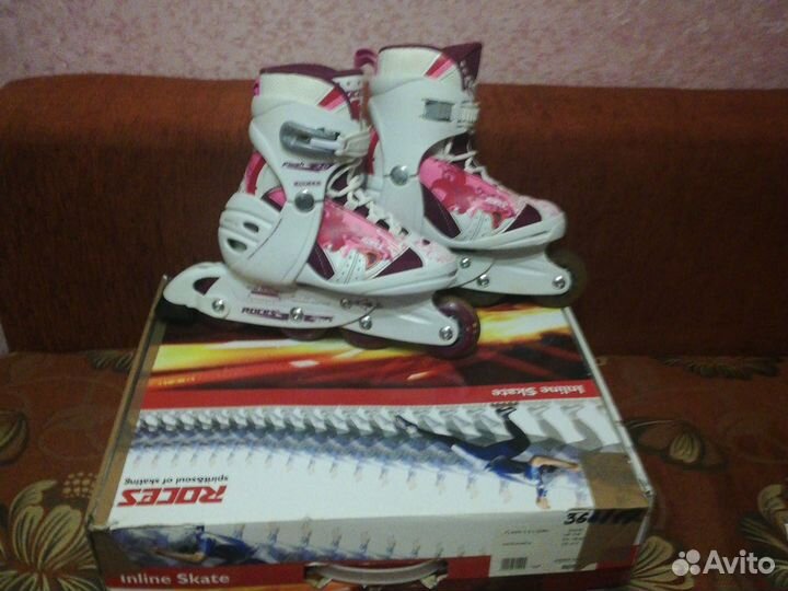 Роликовые коньки женские