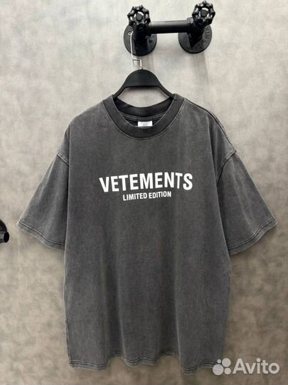 Футболка мужская vetements limited оверсайз