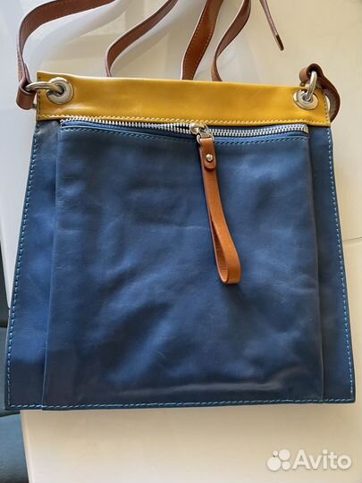 Сумка натуральная кожа италия