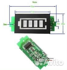 Индикатор заряда Li-ion батареи 3S, 46397