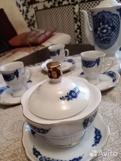 Кофейный сервиз вербилки СССР