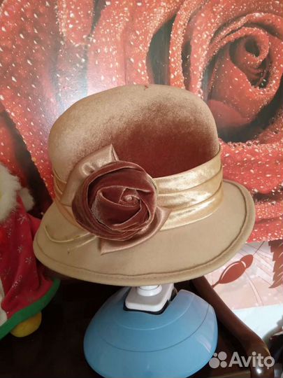 Шляпа фетровая женская