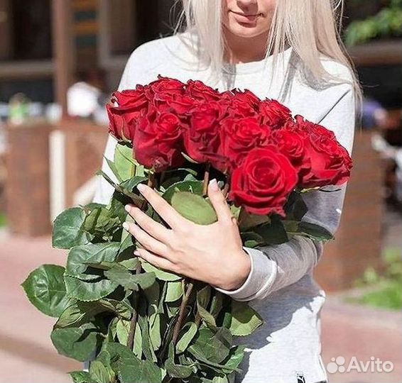 Высокие розы Гигантские розы Доставка цветов