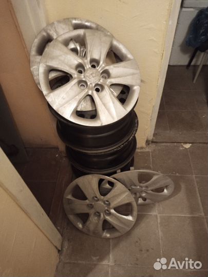 Штампованные диски r16 5x114 3, 67.1