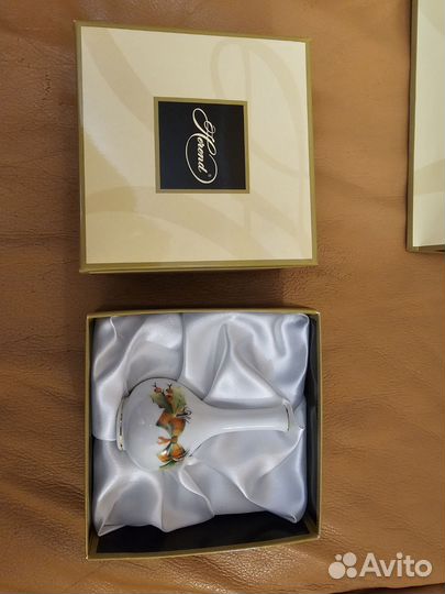 Вазочка herend маленькая в подарочной упаковке