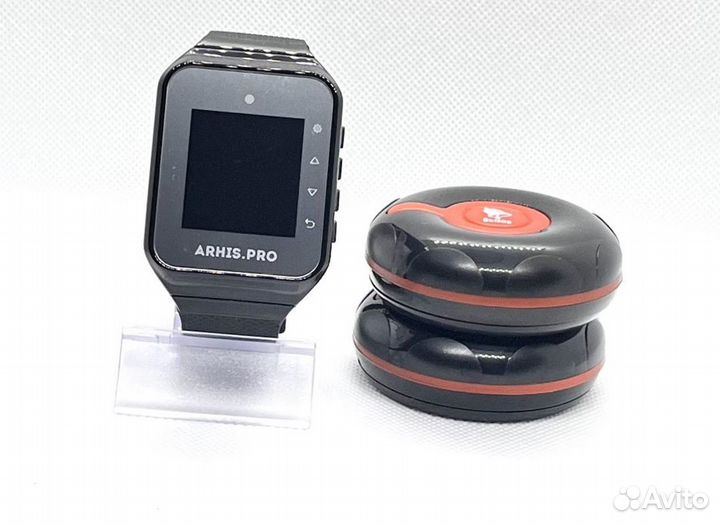 Кнопка вызова официанта персонала Классик и часы