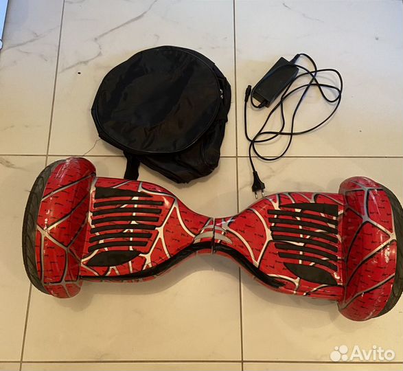 Гироскутер 10.5 carcam SmartBalance Red Spider Man