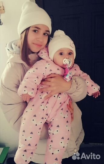 Комбинезон демисезонный для девочки 56-62