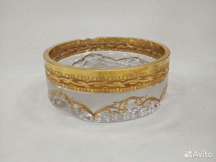 Пепельница, Bohemia, хрусталь