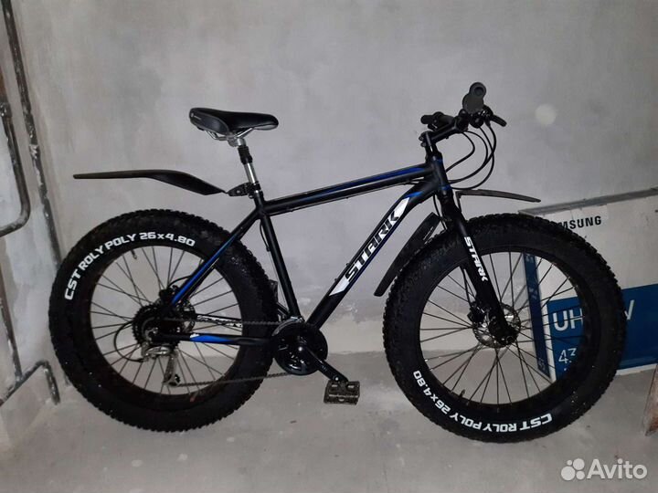 Фэтбайк на 20 дюймов раме, колеса 26х4.8