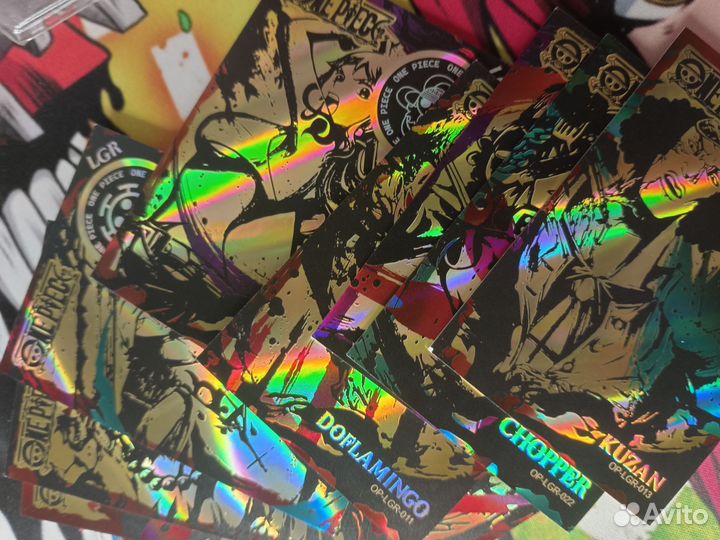 Набор карточек LGR One Piece Kabag 3