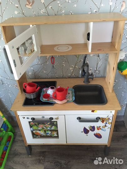 Детская деревянная кухня IKEA