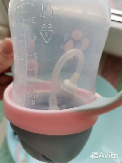 Поильник с трубочкой